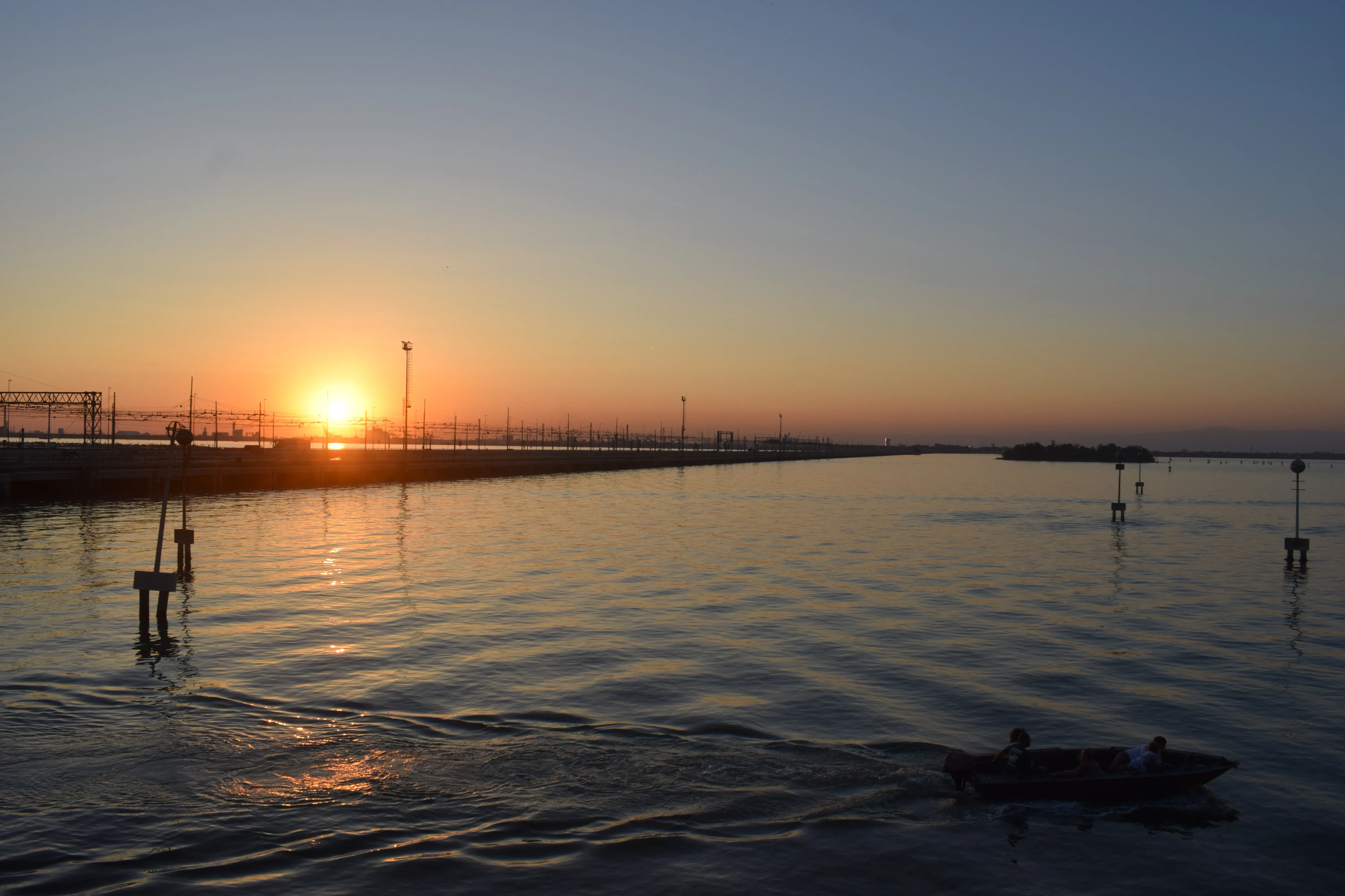 ベネチアの海の写真