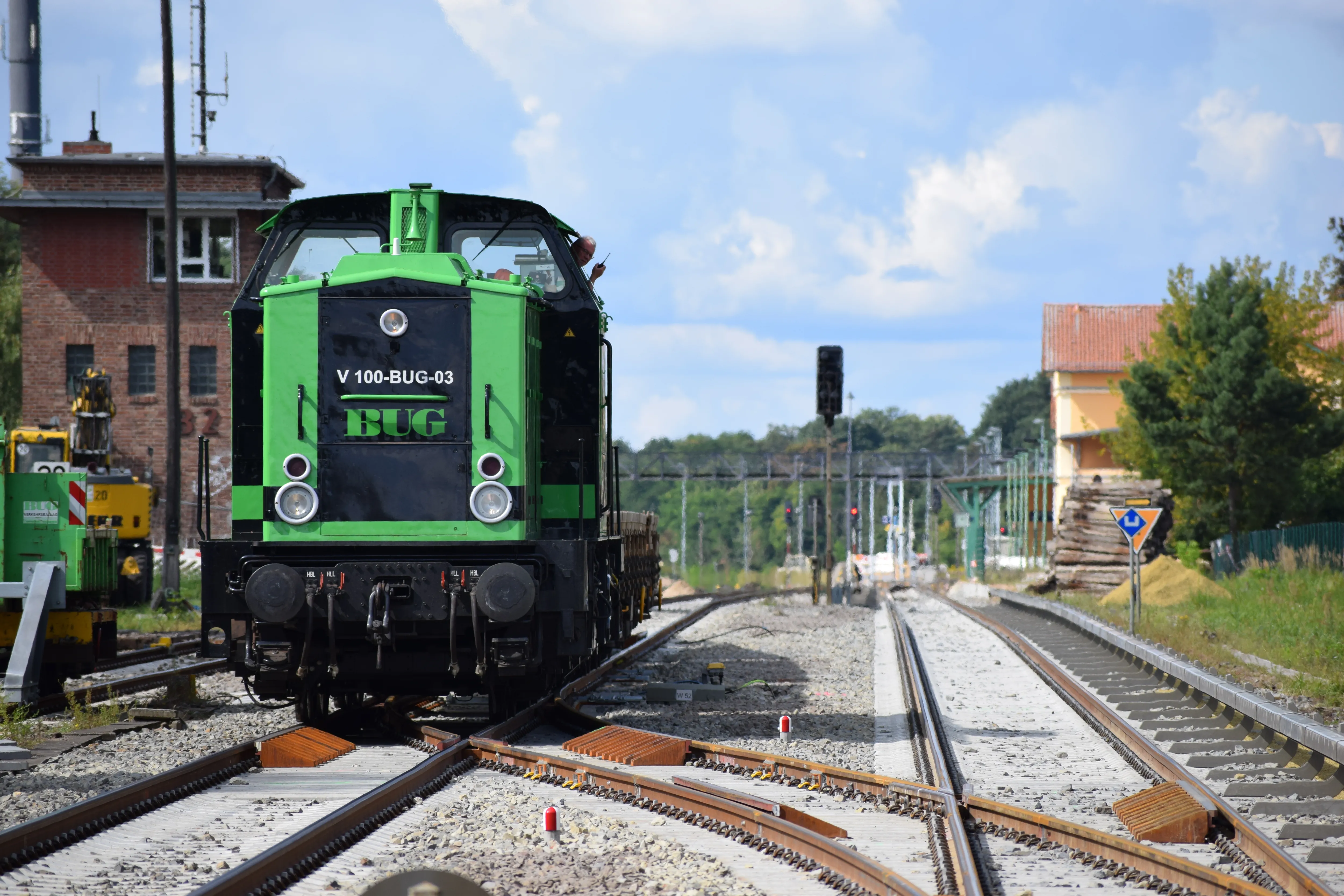 ドイツの列車の写真